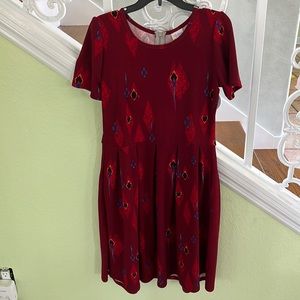 Beautiful Amelia LuLaRoe Dress Lg